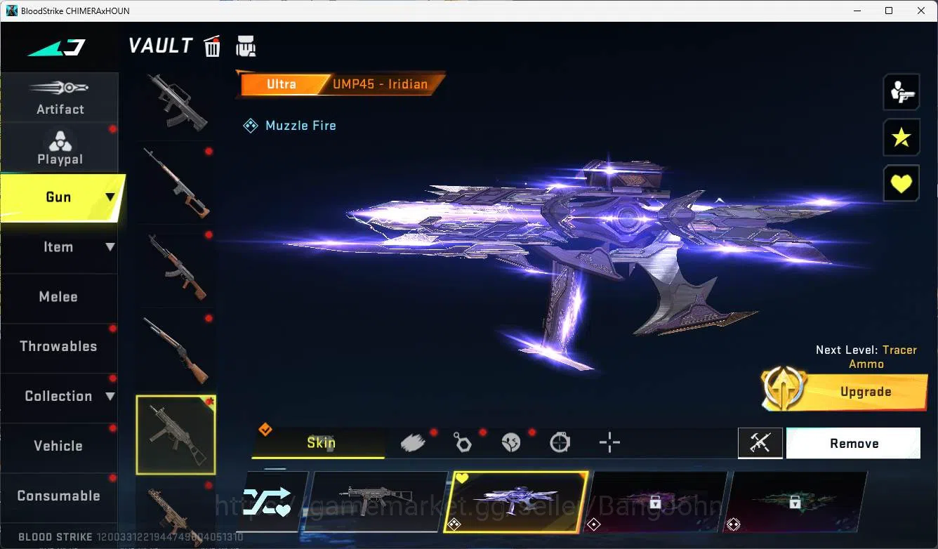 Blood Strike Accounts ASIA | 2 Collab Gun BLEACH| 2 Limited Gun | 3 Ultr image 17