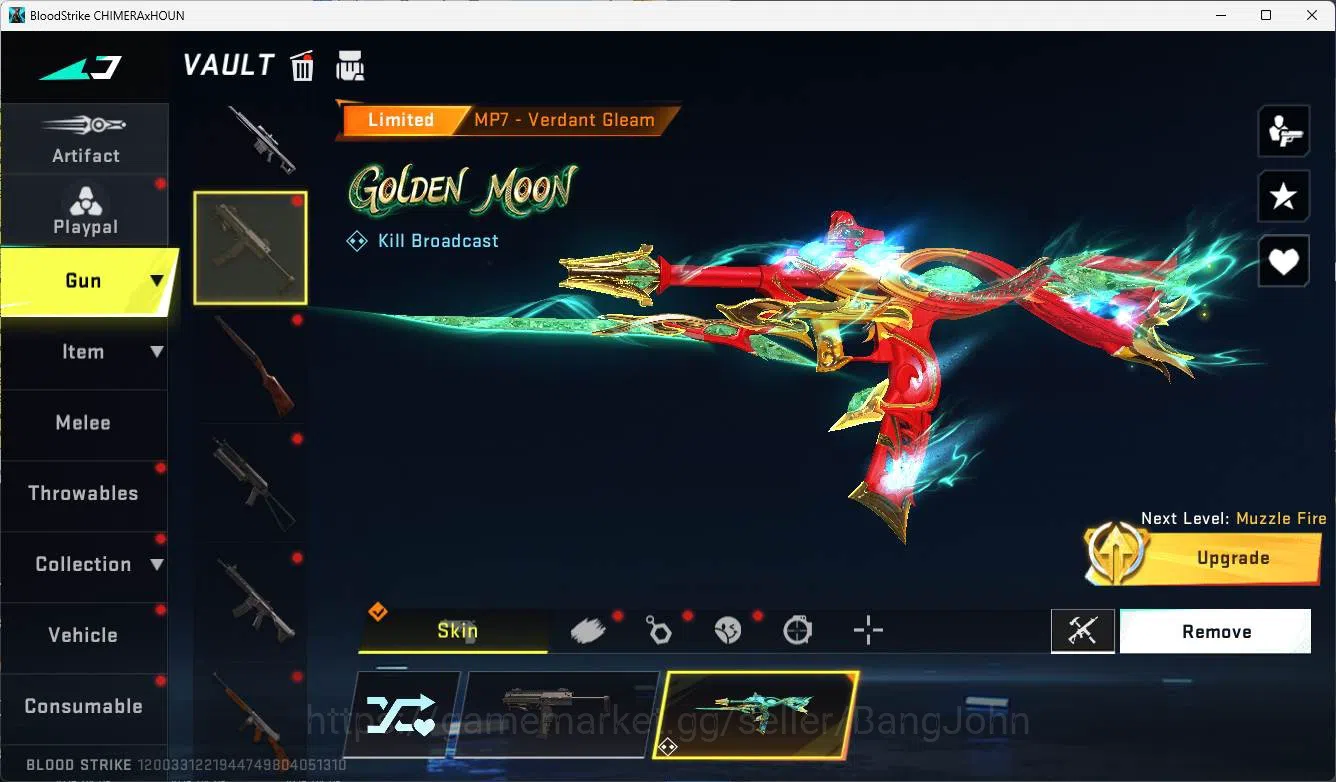 Blood Strike Accounts ASIA | 2 Collab Gun BLEACH| 2 Limited Gun | 3 Ultr image 18
