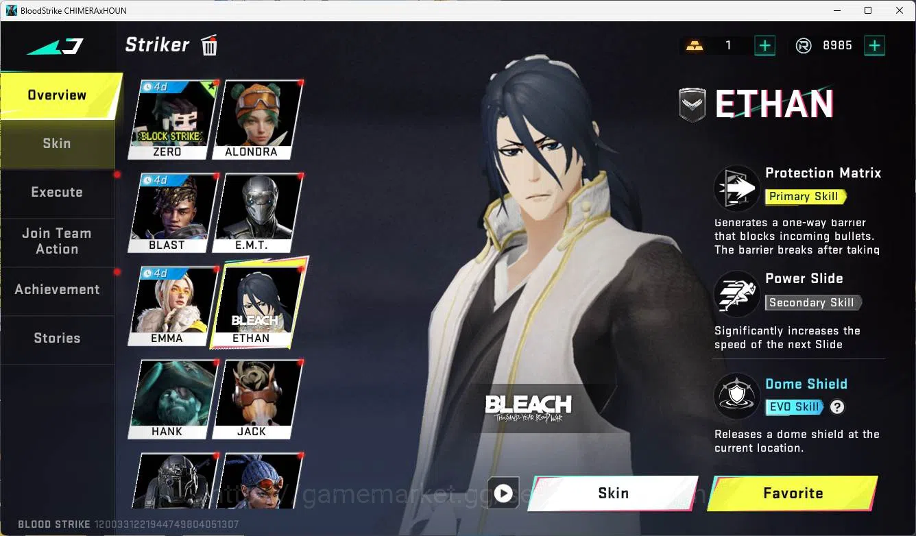 Blood Strike Accounts ASIA | 2 Collab Gun BLEACH| 2 Limited Gun | 3 Ultr image 2