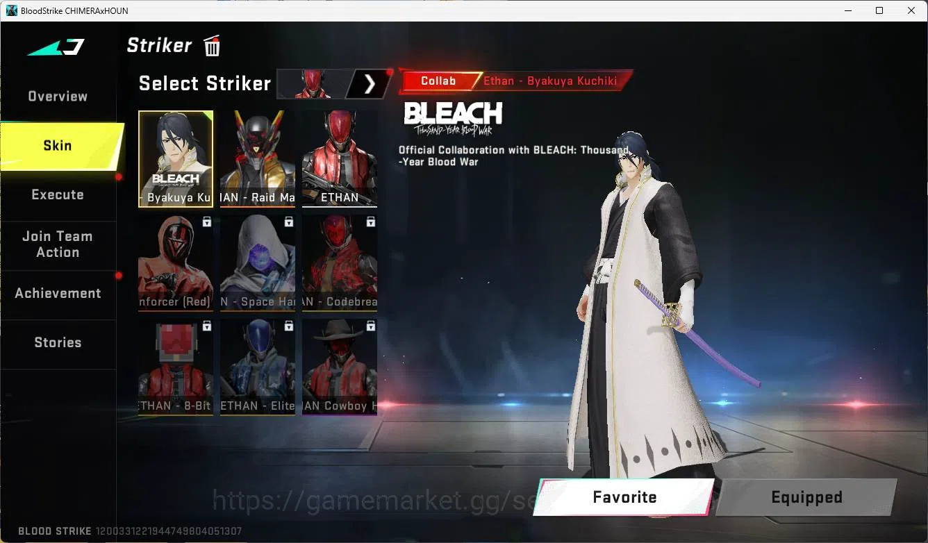 Blood Strike Accounts ASIA | 2 Collab Gun BLEACH| 2 Limited Gun | 3 Ultr image 3