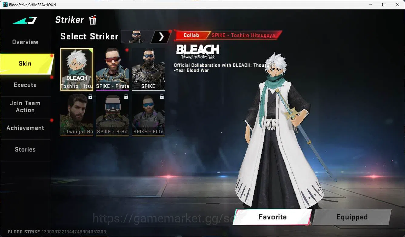 Blood Strike Accounts ASIA | 2 Collab Gun BLEACH| 2 Limited Gun | 3 Ultr image 6