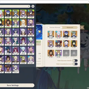 Genshin Impact Accounts Others ASIA|AR 50|4 Limited+1(*5 Weapon)|(Neuvillette,Segewinne,Lohen,Flins)|Standart