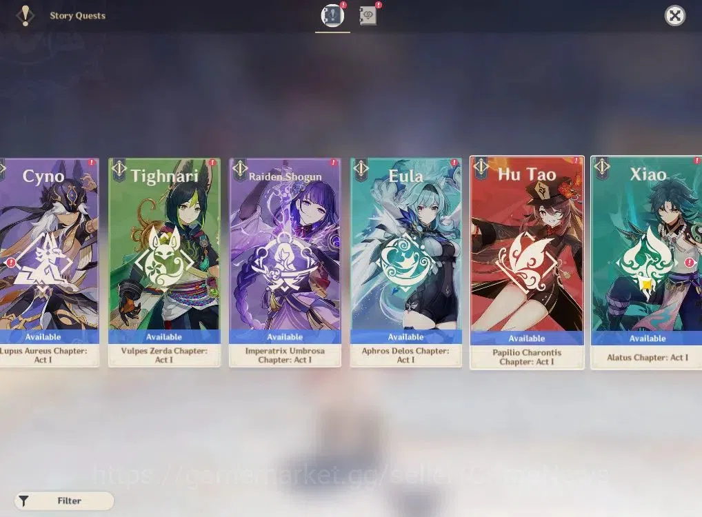 Genshin Impact Accounts ASIA | AR 53 | 2 Limited+3(*5Weapon) |Linnea,Lyney image 13