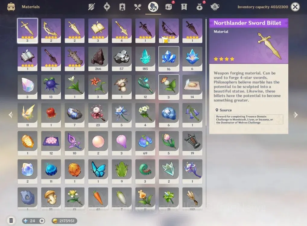 Genshin Impact Accounts ASIA | AR 53 | 2 Limited+3(*5Weapon) |Linnea,Lyney image 7