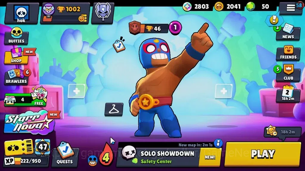Brawl Stars Accounts 1002 Trophy|2k Blings|16 Brawlers 2 Max Lvl Rico & image 1