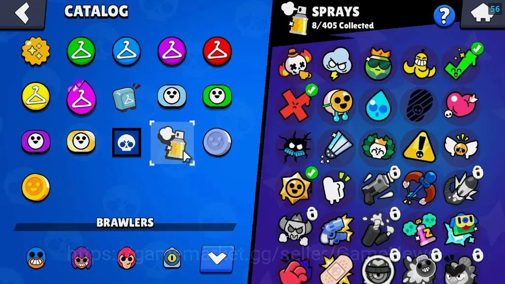 Brawl Stars Accounts 1002 Trophy|2k Blings|16 Brawlers 2 Max Lvl Rico & image 16