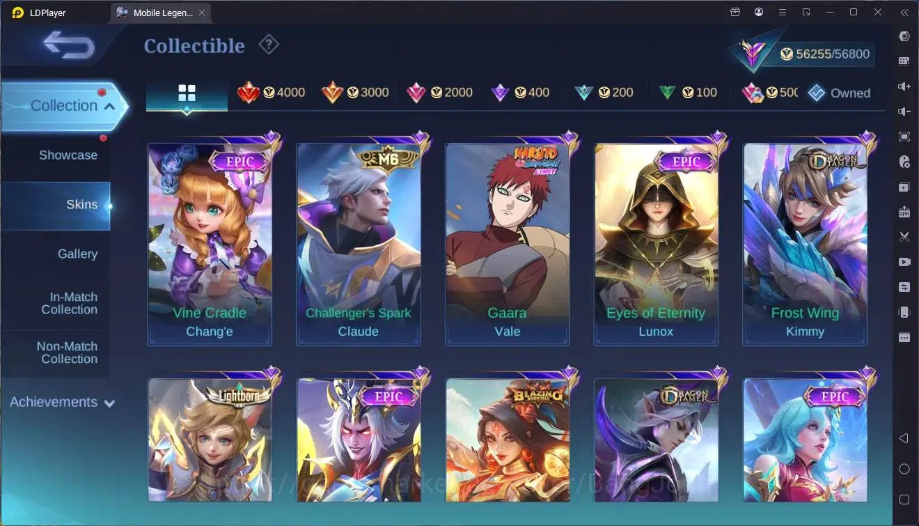 Mobile Legends: Bang Bang Accounts Collector Global |Hero 111|Skin 249|Renowned|KOF Karina|Luckybox Leomord,Selena,Change|CC 12