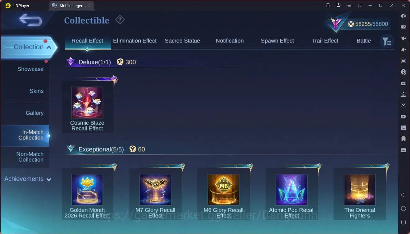 Mobile Legends: Bang Bang Accounts Collector Global |Hero 111|Skin 249|Renowned|KOF Karina|Luckybox Leomord,Selena,Change|CC 14