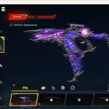 Blood Strike Accounts Starter ASIA | Eternal Gun: Vector-Shadowdrake Lv.1|2 Ultra Melee: Scythe-Harvester,Talon Knife