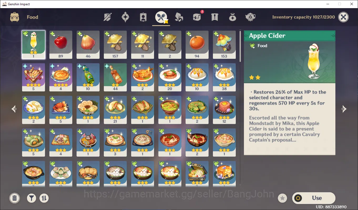 Genshin Impact Accounts ASIA | AR 59, raiden, arlechino, bennet, Zhongli,  image 9