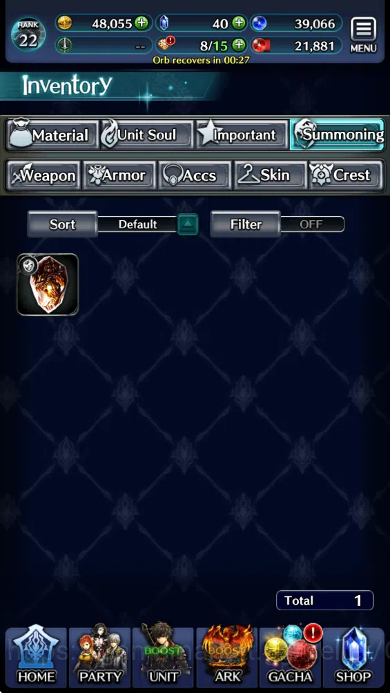 Last Cloudia Accounts Low-End GLOBAL Rank 22| Collab DMC (Vergil) + TopTierUnits (SMSera, A Rolland & Zaix, GH Adel, B 10