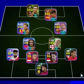 eFootball Accounts Legends & Iconic Players Android|7 Show Time Kevin De Bruyne,Ayyoub Bouaddi,Raphinha,Lamine Yamal|3 Epic