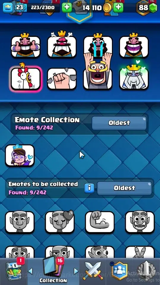 Clash Royale Accounts Lv 23|Trophy 4306|KTL 9|Total Card 75|1 Hero 1 EVO image 14