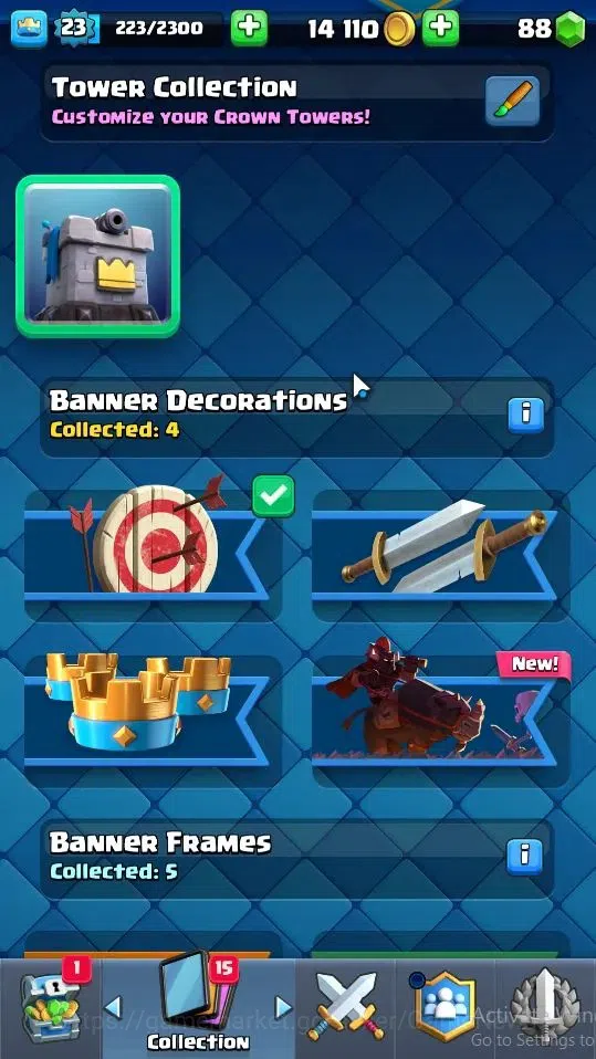 Clash Royale Accounts Lv 23|Trophy 4306|KTL 9|Total Card 75|1 Hero 1 EVO image 15