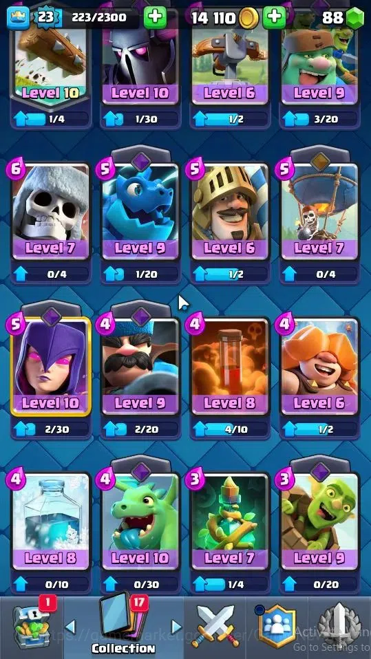 Clash Royale Accounts Lv 23|Trophy 4306|KTL 9|Total Card 75|1 Hero 1 EVO image 6