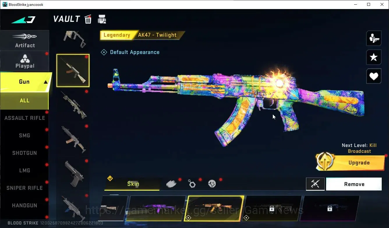 Blood Strike Accounts ASIA|ETERNAL SCAR-Dominator+TalonKnife-Scythe,TOKR image 12