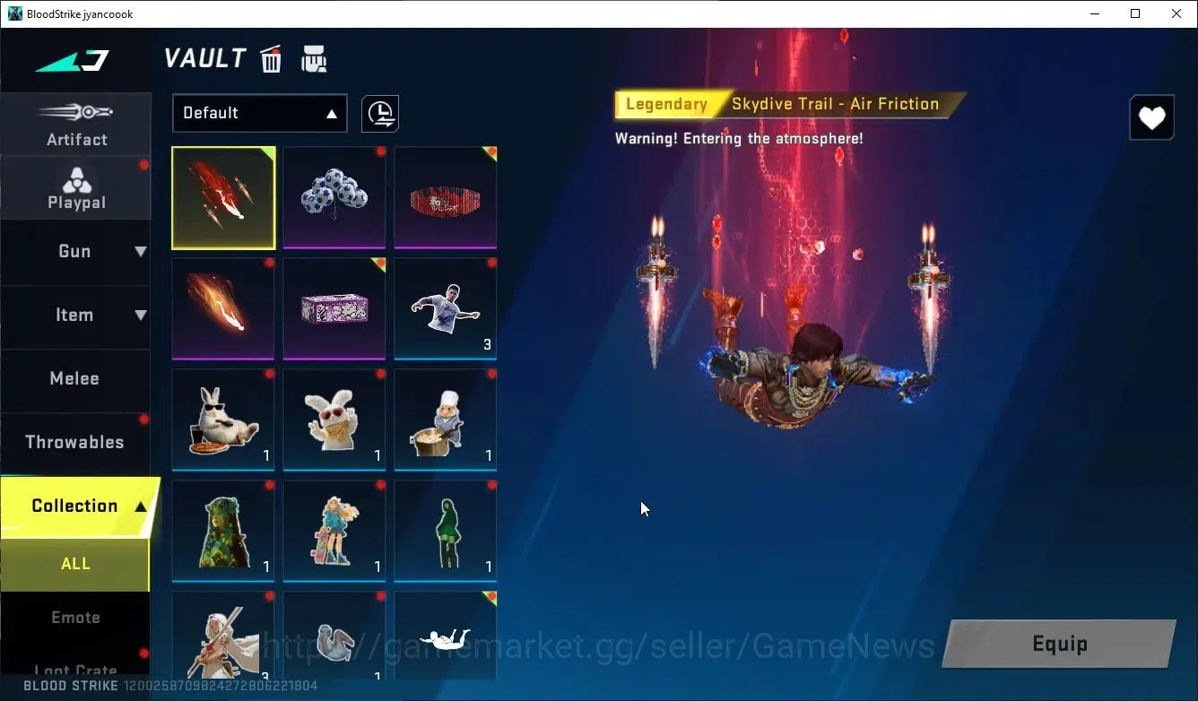 Blood Strike Accounts ASIA|ETERNAL SCAR-Dominator+TalonKnife-Scythe,TOKR image 16