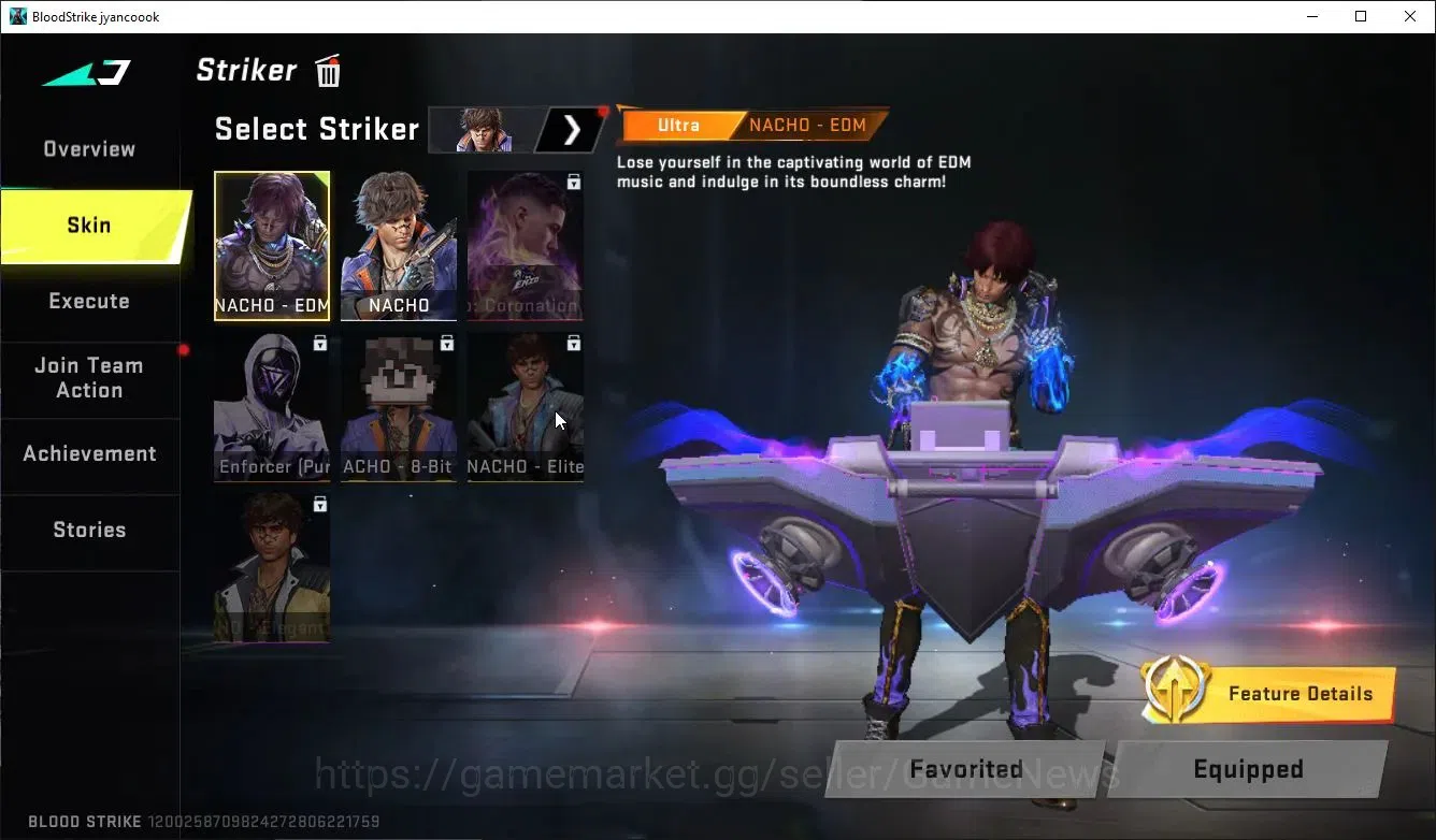 Blood Strike Accounts ASIA|ETERNAL SCAR-Dominator+TalonKnife-Scythe,TOKR image 3