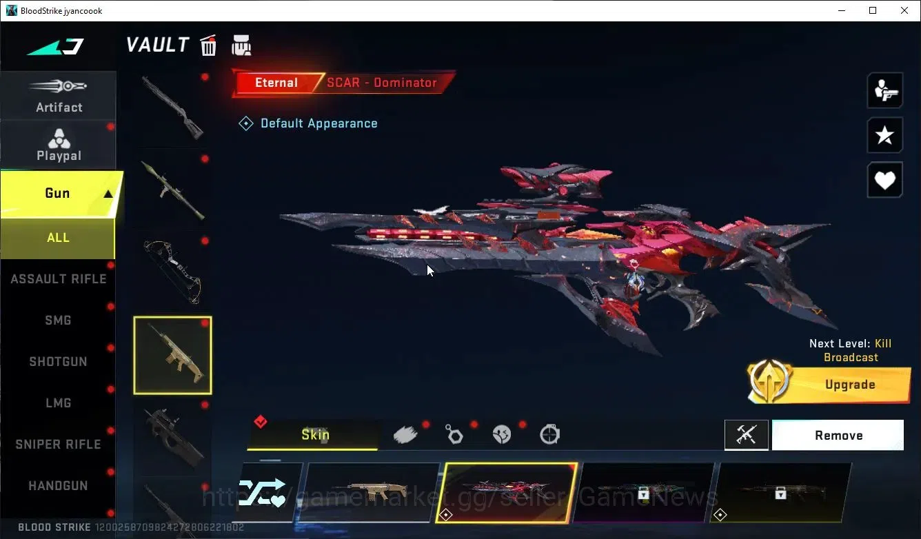 Blood Strike Accounts ASIA|ETERNAL SCAR-Dominator+TalonKnife-Scythe,TOKR image 8