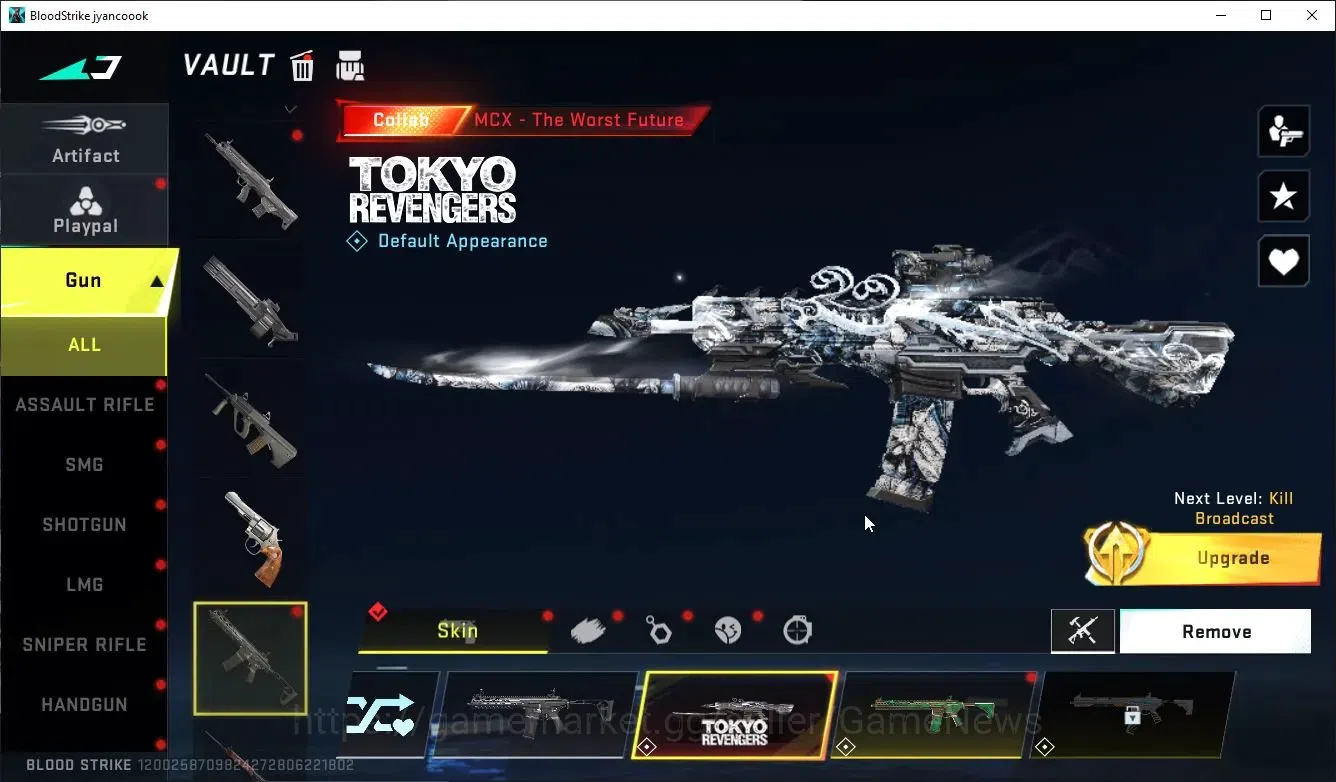 Blood Strike Accounts ASIA|ETERNAL SCAR-Dominator+TalonKnife-Scythe,TOKR image 9