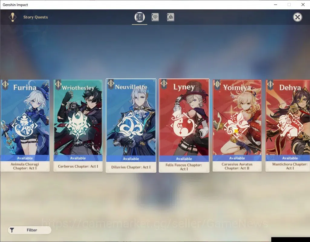 Genshin Impact Accounts Asia|AR56|PremTeam Flins+Zibai|6Limited+1(*5WEP)|C image 14