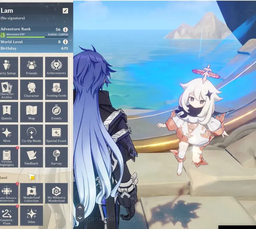 Genshin Impact Accounts Asia|AR56|PremTeam Flins+Zibai|6Limited+1(*5WEP)|C image 2