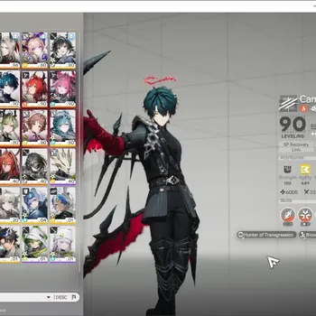 Arknights: Endfield Accounts Asia|Lv 58|10 SSR 6 Limited + 14(*6 Weapon)|(Camille,Mi Fu,Laevatain)+Sign,Etc|10K