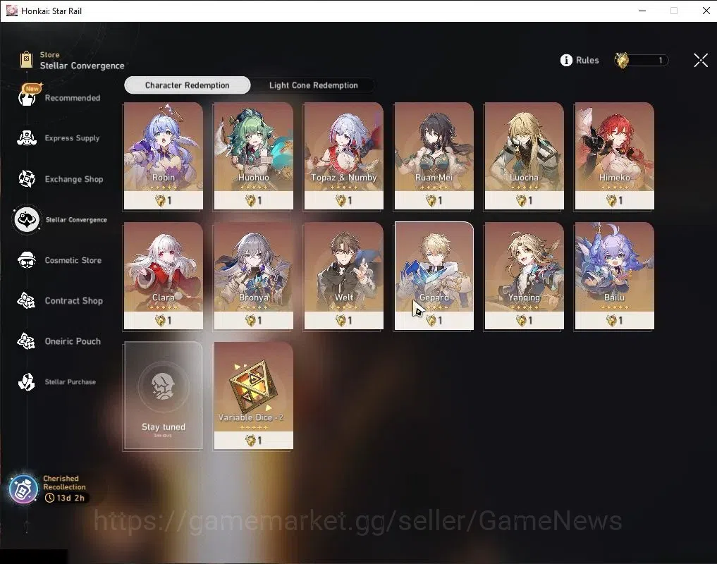 Honkai Star Rail Accounts Asia|TL 65|Premium Sparxie+Sign|12 Limited|Evanesc image 13