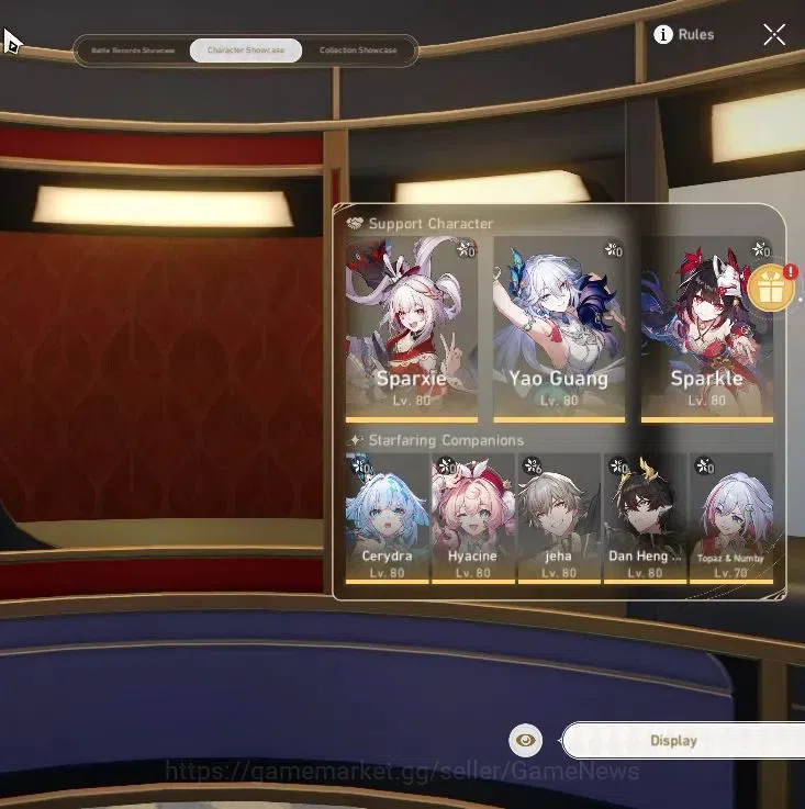Honkai Star Rail Accounts Asia|TL 65|Premium Sparxie+Sign|12 Limited|Evanesc image 2