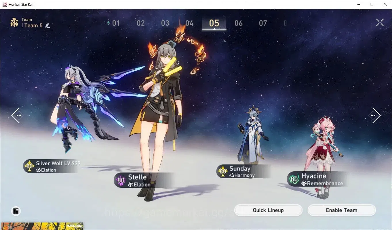 Honkai Star Rail Accounts ASIA|TL70|8x Lv80 Lim Char: Silver Wolf, Kafka, Ru image 1