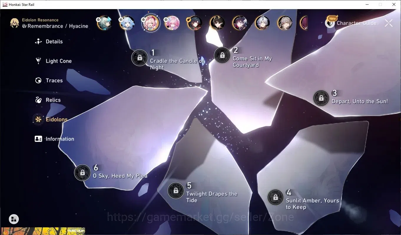 Honkai Star Rail Accounts ASIA|TL70|8x Lv80 Lim Char: Silver Wolf, Kafka, Ru image 10
