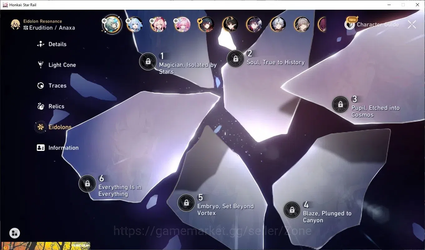 Honkai Star Rail Accounts ASIA|TL70|8x Lv80 Lim Char: Silver Wolf, Kafka, Ru image 12