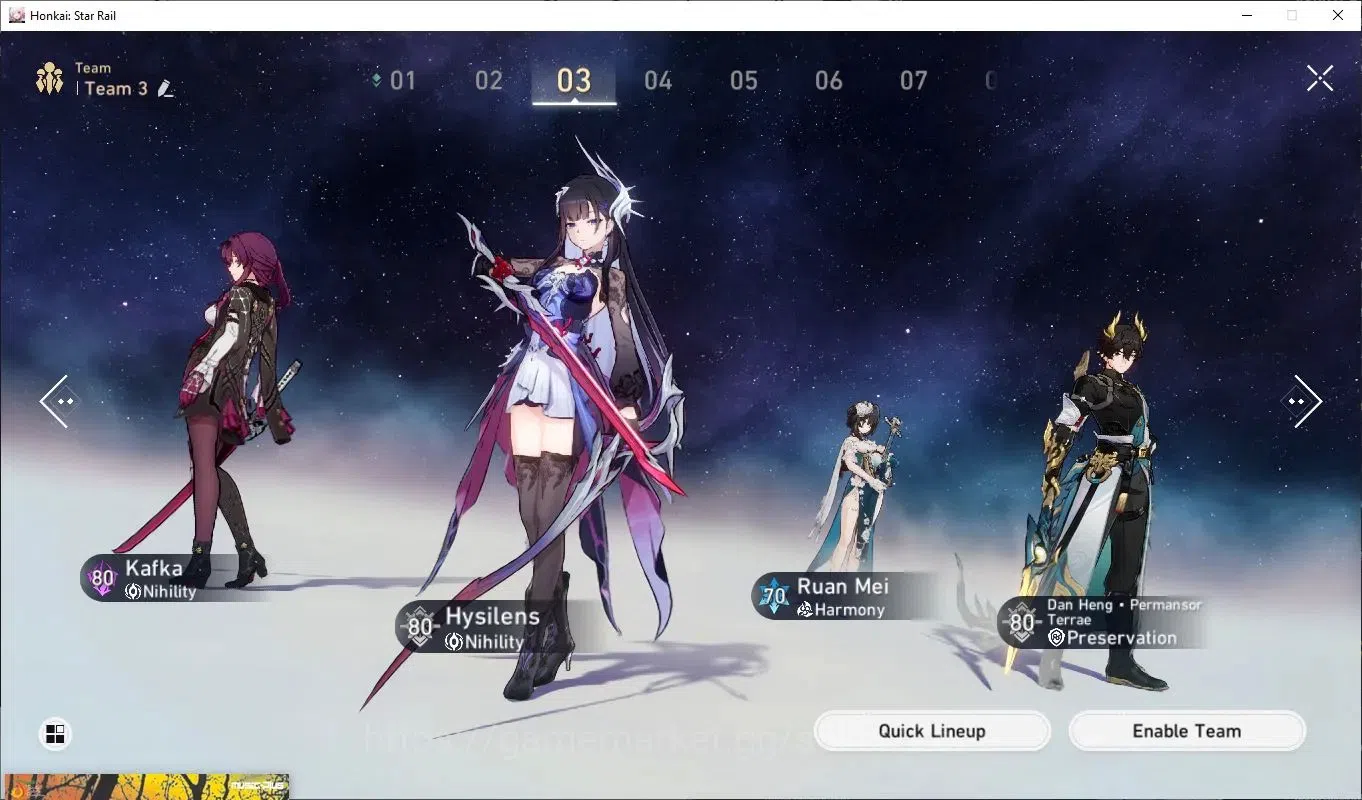 Honkai Star Rail Accounts ASIA|TL70|8x Lv80 Lim Char: Silver Wolf, Kafka, Ru image 2