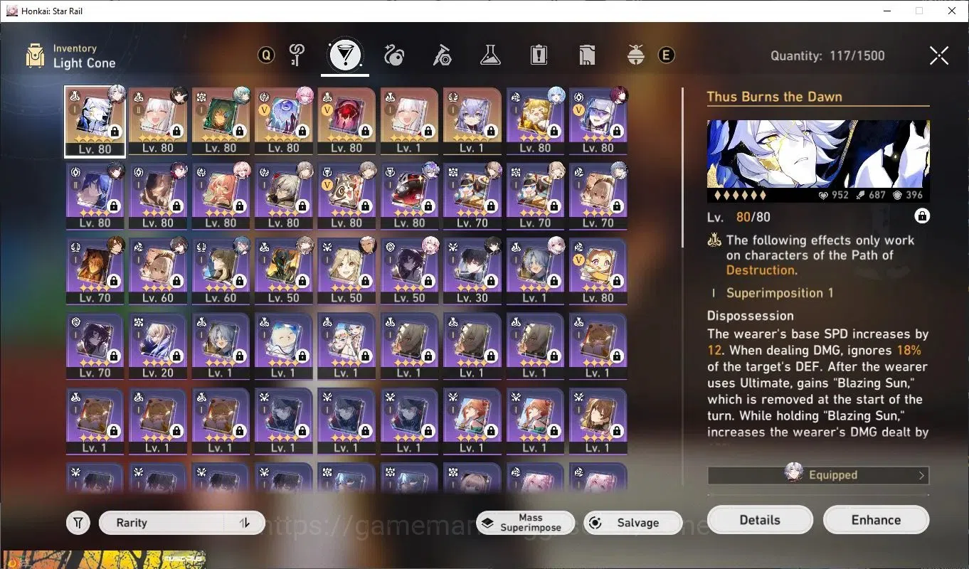 Honkai Star Rail Accounts ASIA|TL70|8x Lv80 Lim Char: Silver Wolf, Kafka, Ru image 20