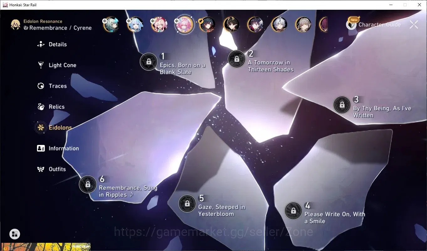 Honkai Star Rail Accounts ASIA|TL70|8x Lv80 Lim Char: Silver Wolf, Kafka, Ru image 9