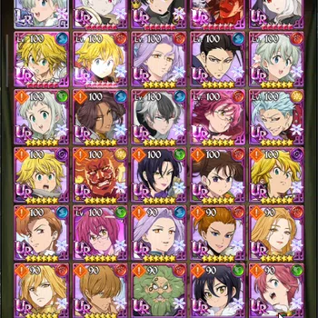 The Seven Deadly Sins: Grand Cross Whale GLOBAL | 1,9M CC | 4 UR | 1 LR | 3 Collab | LR Eli image 1