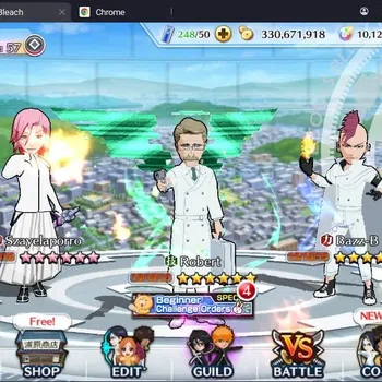 Bleach: Brave Souls Accounts Starter Global |118K BP+10K Orb|Fresh Story|Ulquiorra Renewed,Uryu7th,Byakuya
