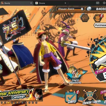 One Piece Bounty Rush Accounts High-End Android |EX 3|PR 8|KOP Gol D.Roger, GP Edward Newgate, KOP Monkey D Luffy Max|RD