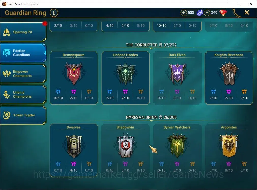 Raid: Shadow Legends Accounts Lv 54|979K Power|1 key UNM|1 Mythical (Nell Blackt image 14
