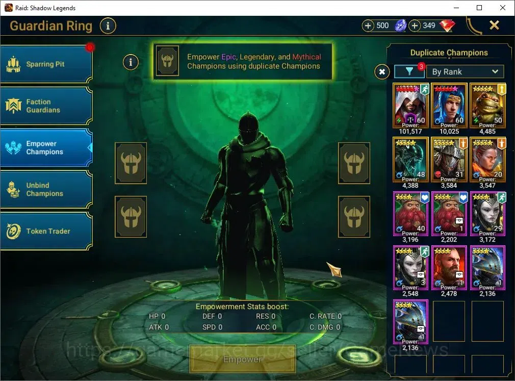 Raid: Shadow Legends Accounts Lv 54|979K Power|1 key UNM|1 Mythical (Nell Blackt image 15