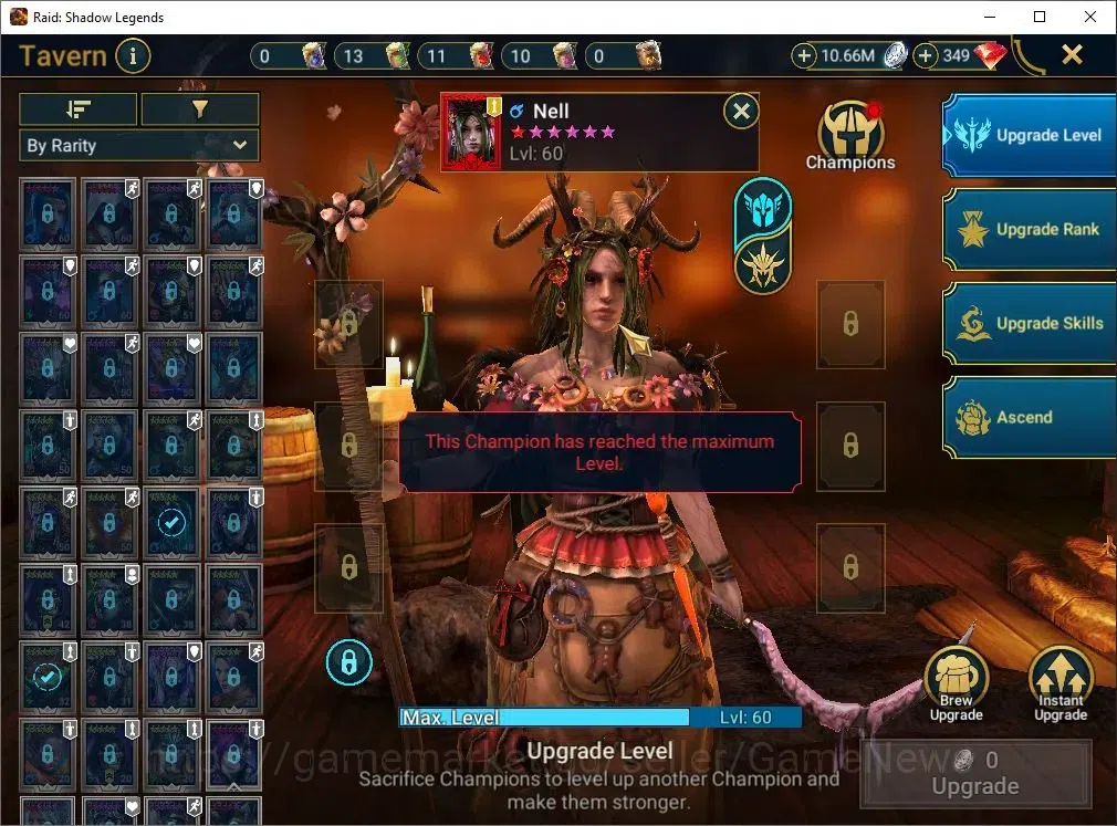 Raid: Shadow Legends Accounts Lv 54|979K Power|1 key UNM|1 Mythical (Nell Blackt image 17
