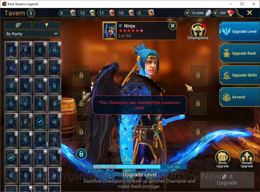 Raid: Shadow Legends Accounts Lv 54|979K Power|1 key UNM|1 Mythical (Nell Blackt image 18