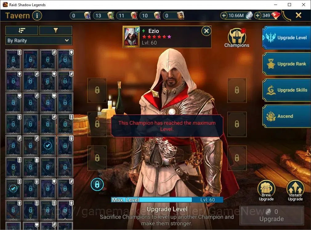 Raid: Shadow Legends Accounts Lv 54|979K Power|1 key UNM|1 Mythical (Nell Blackt image 19