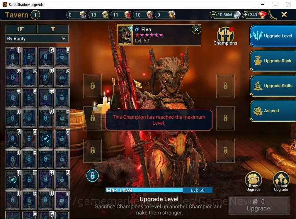 Raid: Shadow Legends Accounts Lv 54|979K Power|1 key UNM|1 Mythical (Nell Blackt image 20