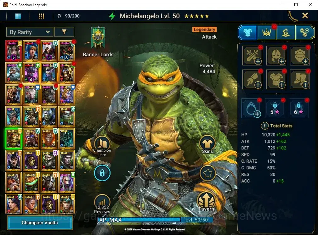 Raid: Shadow Legends Accounts Lv 54|979K Power|1 key UNM|1 Mythical (Nell Blackt image 9