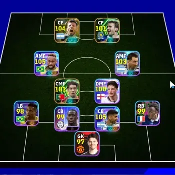 eFootball Accounts Legends & Iconic Players Android| 4 Show Time Neymar Jr,Cristan Romero,Lionel Messi| 3 Epic Sergio