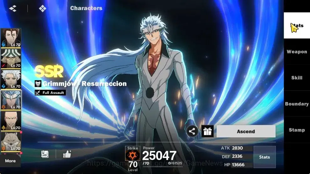 BLEACH: Soul Resonance Accounts NuverseSEA|LV 59|9 SSR [Grimmjow-Res,Toshiro,Aizen image 18