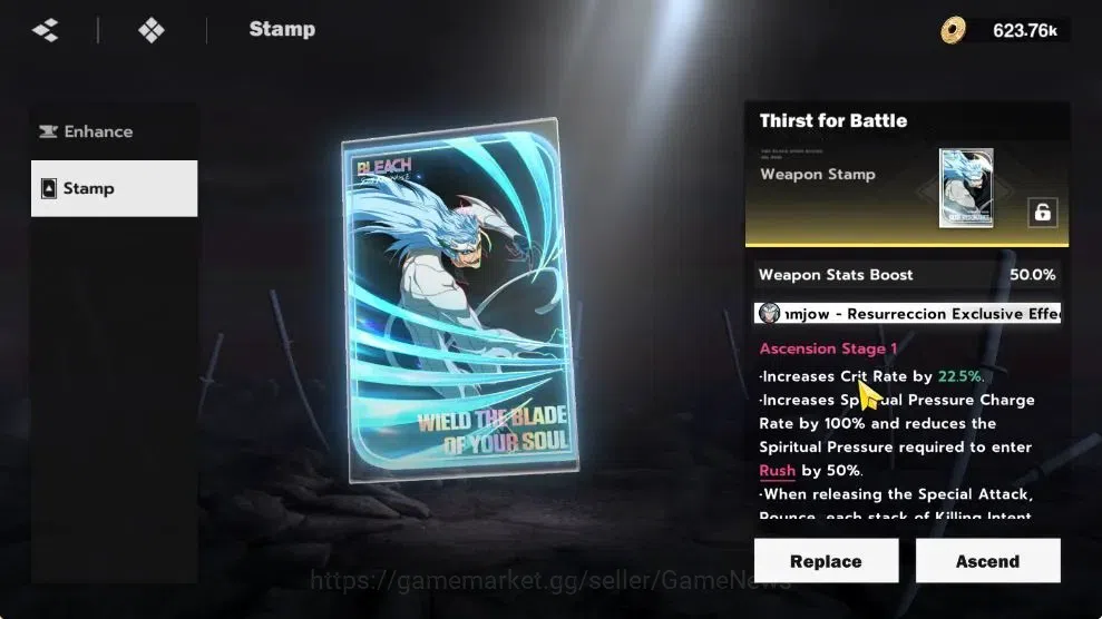 BLEACH: Soul Resonance Accounts NuverseSEA|LV 59|9 SSR [Grimmjow-Res,Toshiro,Aizen image 19