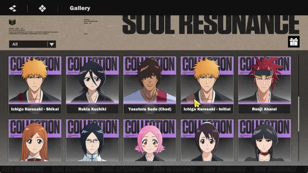 BLEACH: Soul Resonance Accounts NuverseSEA|LV 59|9 SSR [Grimmjow-Res,Toshiro,Aizen image 2