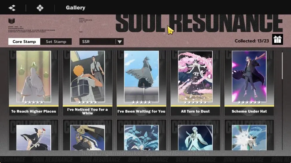 BLEACH: Soul Resonance Accounts NuverseSEA|LV 59|9 SSR [Grimmjow-Res,Toshiro,Aizen image 3
